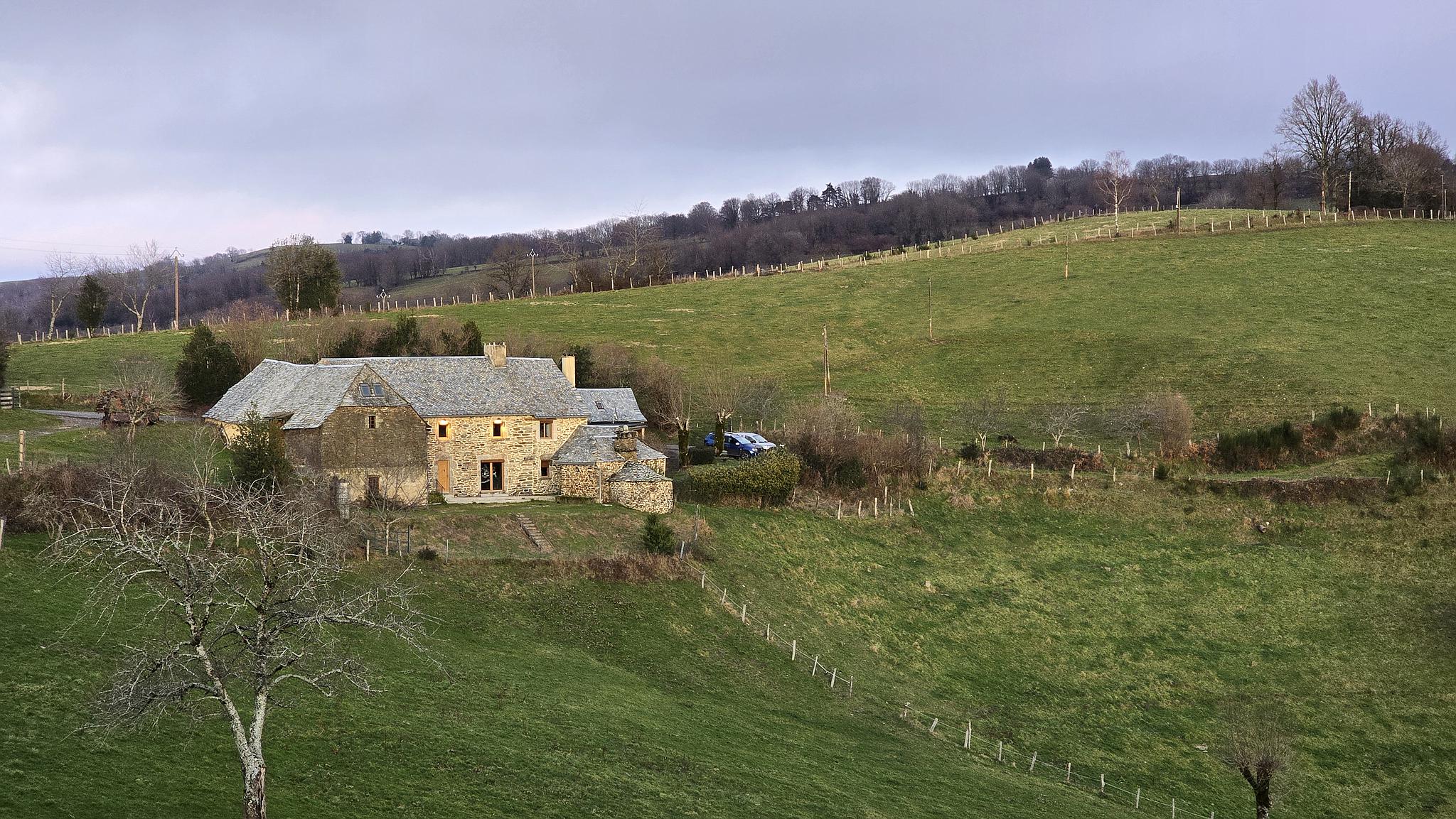 Vue générale du gîte